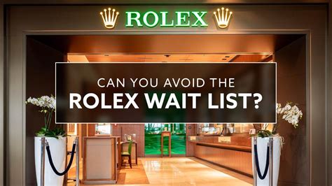 buy rolex waiting list|current rolex wait times.